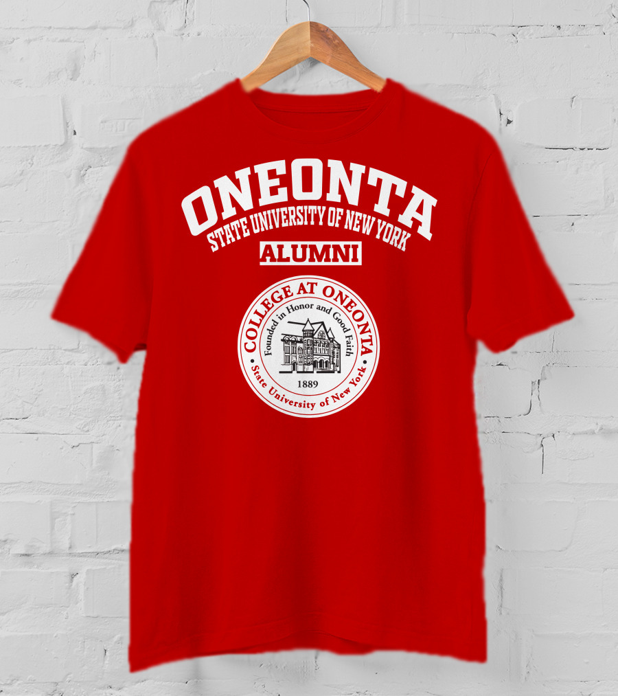 Oneonta State University Of New York Alumni College At Oneonta 1889 T-Shirt