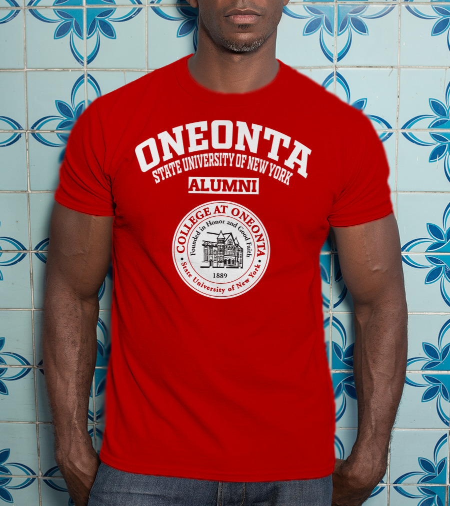 Oneonta State University Of New York Alumni College At Oneonta 1889 T-Shirt