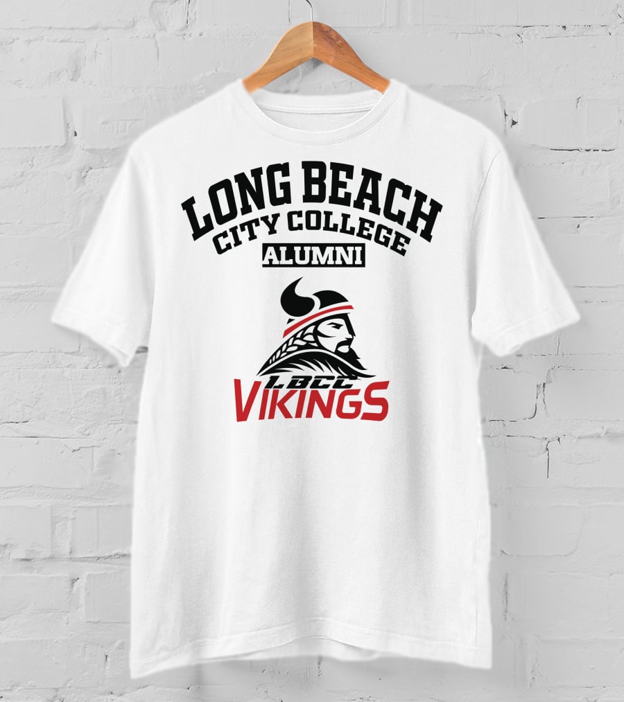 Long Beach City College Alumni LBCC Vikings T-Shirt