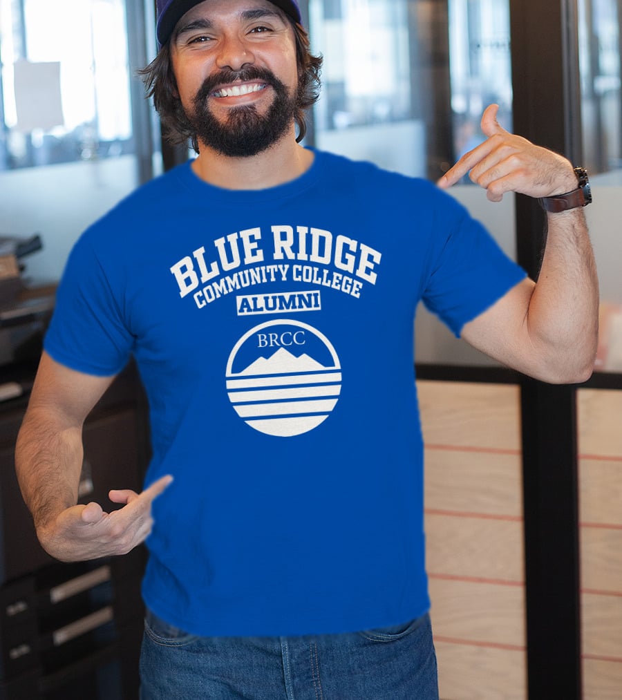 Blue Ridge Community College Alumni BRCC Mountain T-Shirt