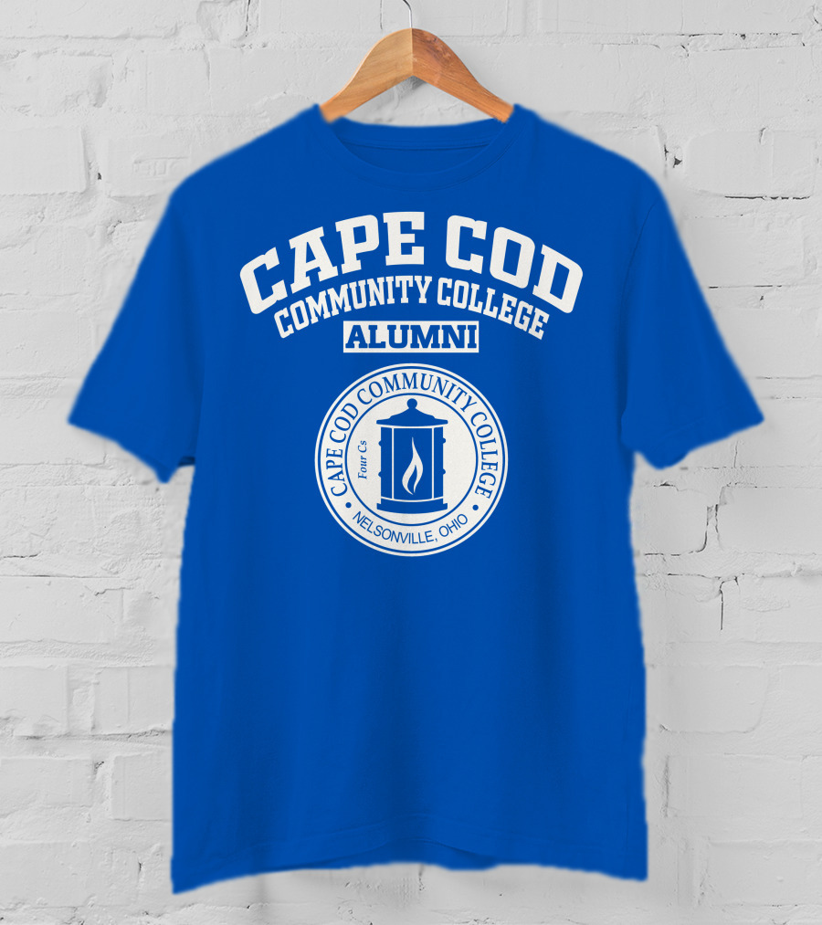 Cape Cod Community College Alumni Nelsonville Ohio Seal Four Cs T-Shirt