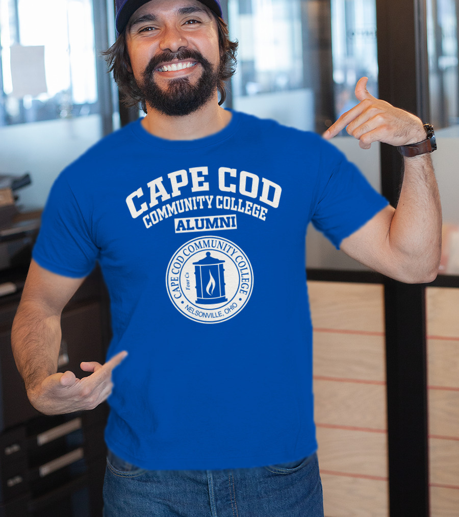 Cape Cod Community College Alumni Nelsonville Ohio Seal Four Cs T-Shirt