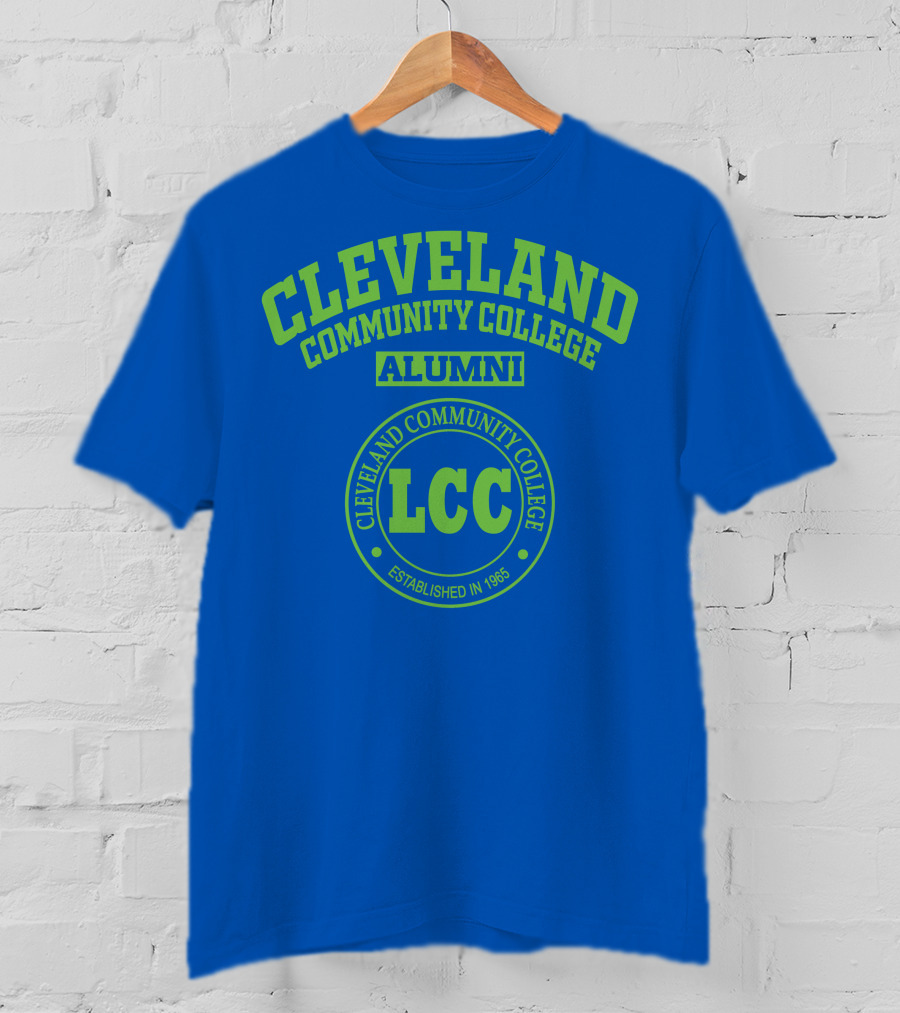 Cleveland Community College Alumni LCC Established In 1965 T-Shirt