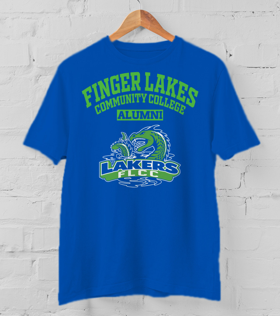 Finger Lakes Community College Alumni Lakers FLCC T-Shirt