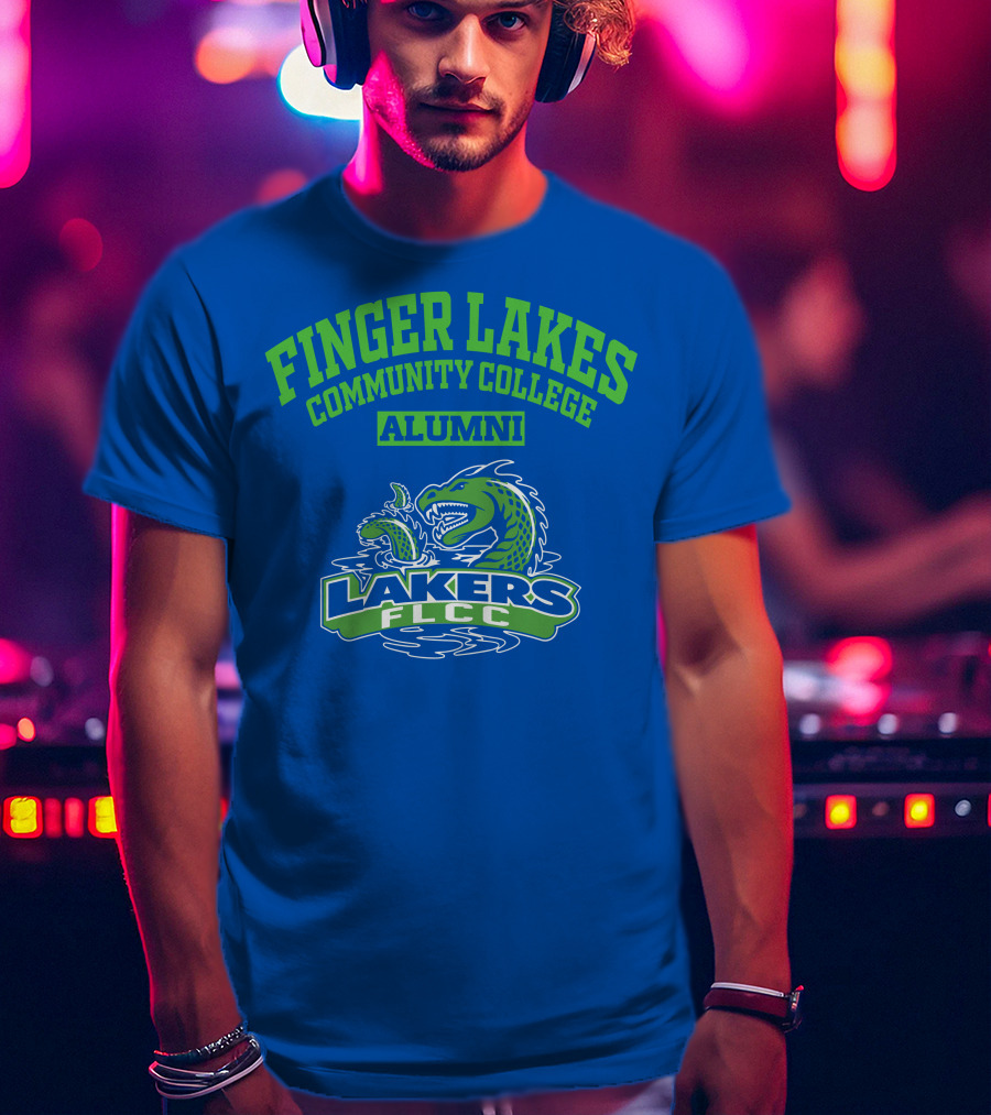 Finger Lakes Community College Alumni Lakers FLCC T-Shirt