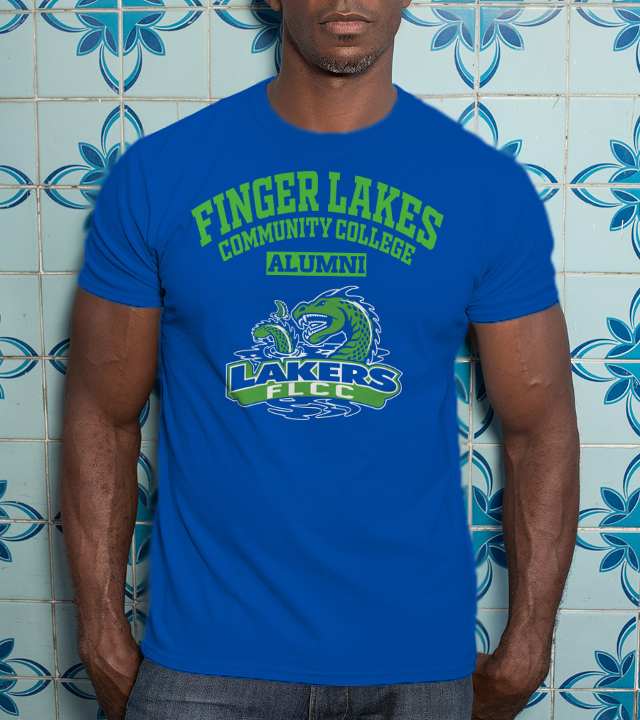 Finger Lakes Community College Alumni Lakers FLCC T-Shirt