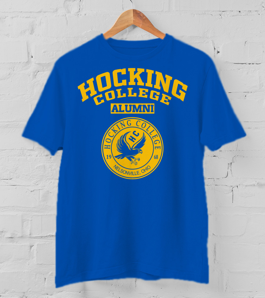 Hocking College Alumni HC Nelsonville Ohio 1968 Eagle T-Shirt