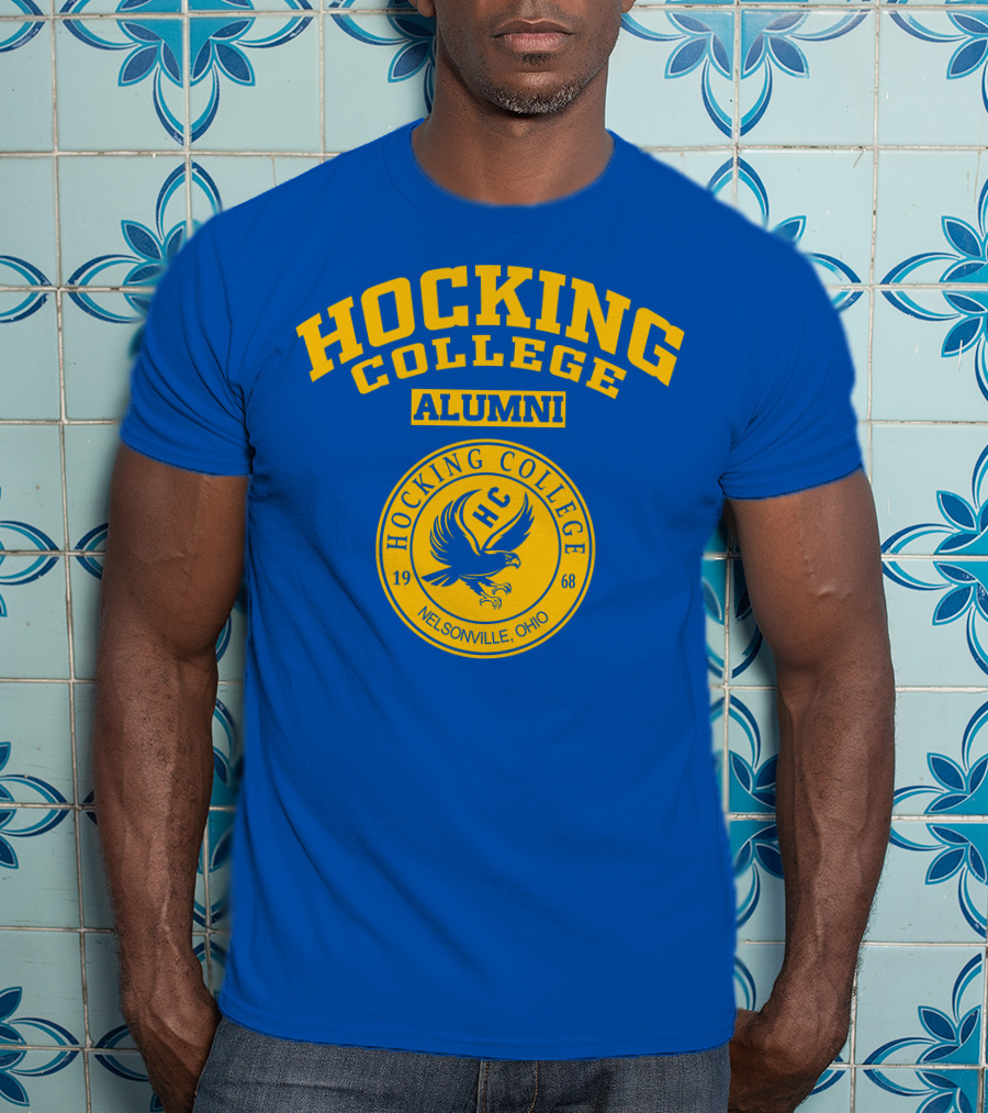 Hocking College Alumni HC Nelsonville Ohio 1968 Eagle T-Shirt