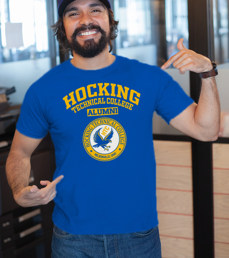 Hocking Technical College Alumni Nelsonville Ohio HTC Eagle T-Shirt