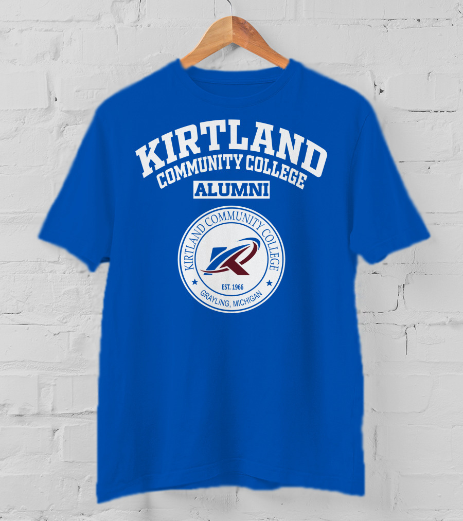 Kirtland Community College Alumni Grayling Michigan Est. 1966 T-Shirt