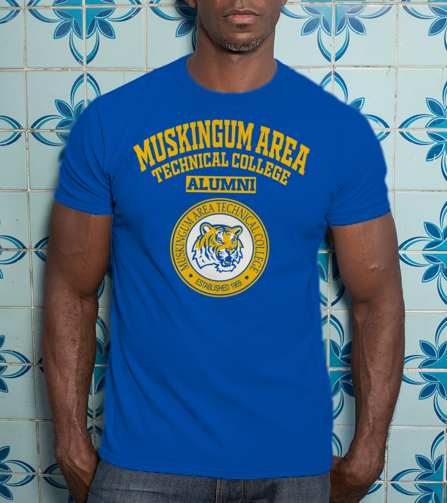 Muskingum Area Technical College Alumni Established 1969 Tiger T-Shirt