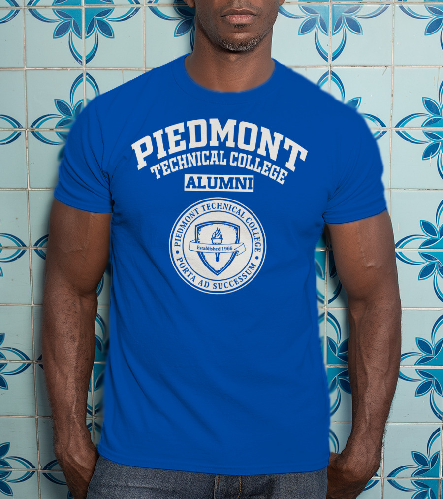 Piedmont Technical College Alumni Established 1966 Porta Ad Successum T-Shirt