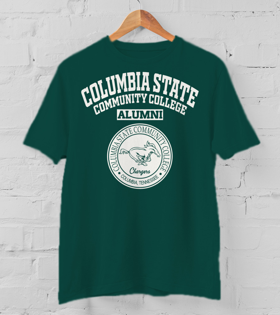 Columbia State Community College Alumni Chargers Columbia Tennessee T-Shirt