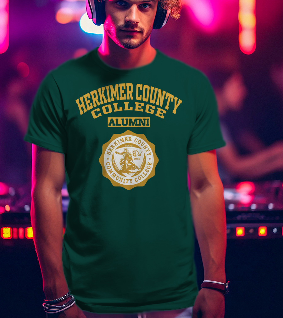 Herkimer County Community College Alumni Emblem 1966 T-Shirt
