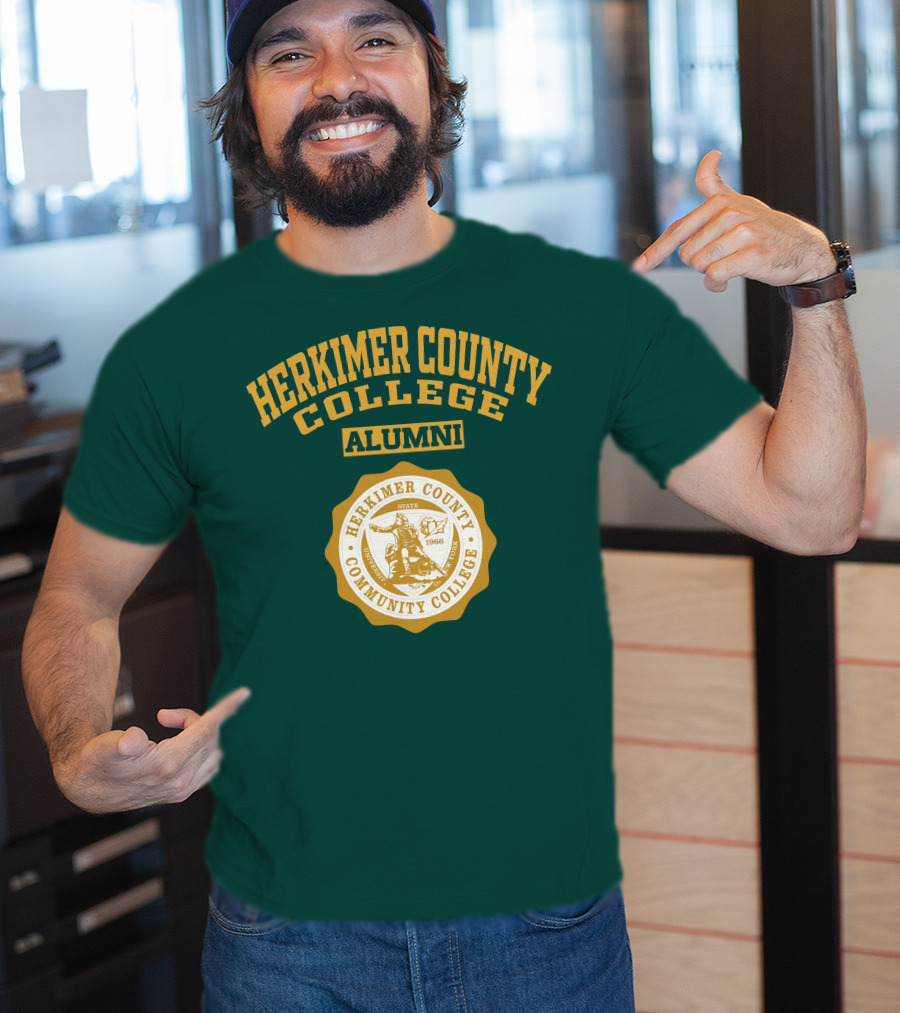 Herkimer County Community College Alumni Emblem 1966 T-Shirt