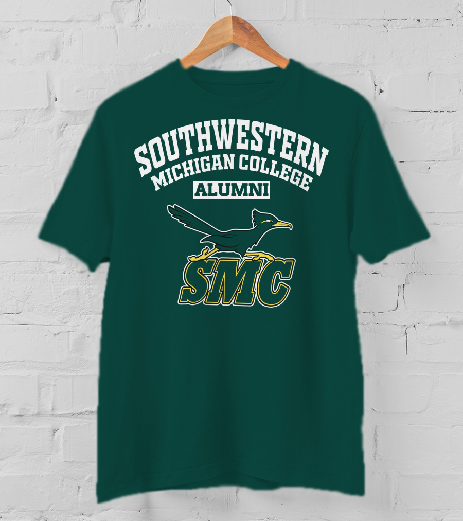 Southwestern Michigan College Alumni SMC Bird T-Shirt
