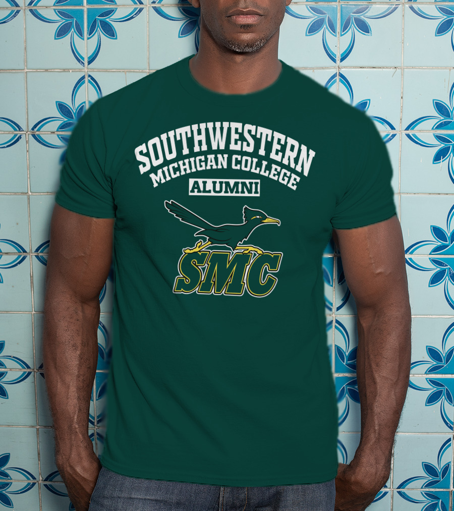 Southwestern Michigan College Alumni SMC Bird T-Shirt