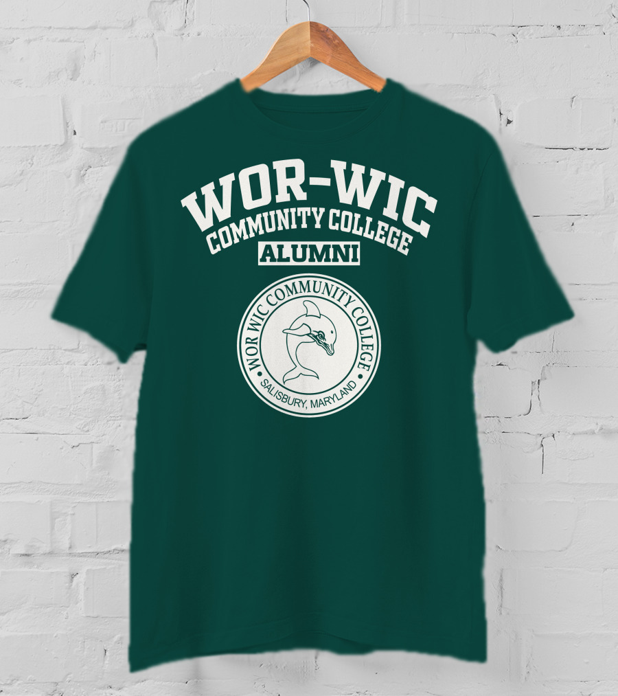 Wor-Wic Community College Alumni Salisbury Maryland T-Shirt