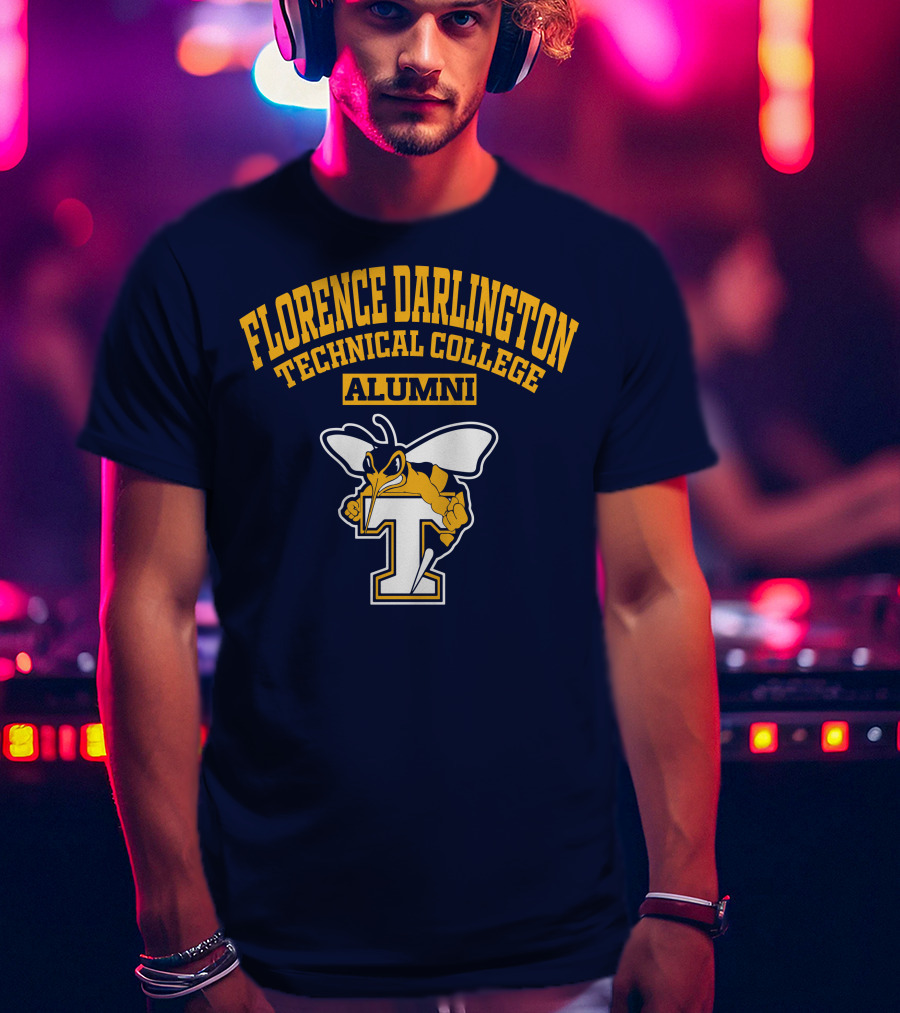 Florence Darlington Technical College Alumni Yellow Jacket T-Shirt