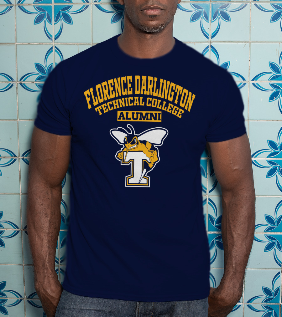 Florence Darlington Technical College Alumni Yellow Jacket T-Shirt