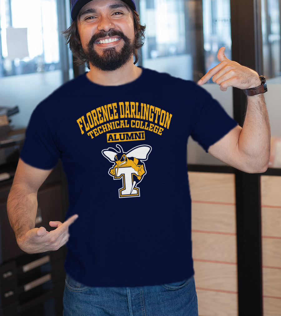 Florence Darlington Technical College Alumni Yellow Jacket T-Shirt