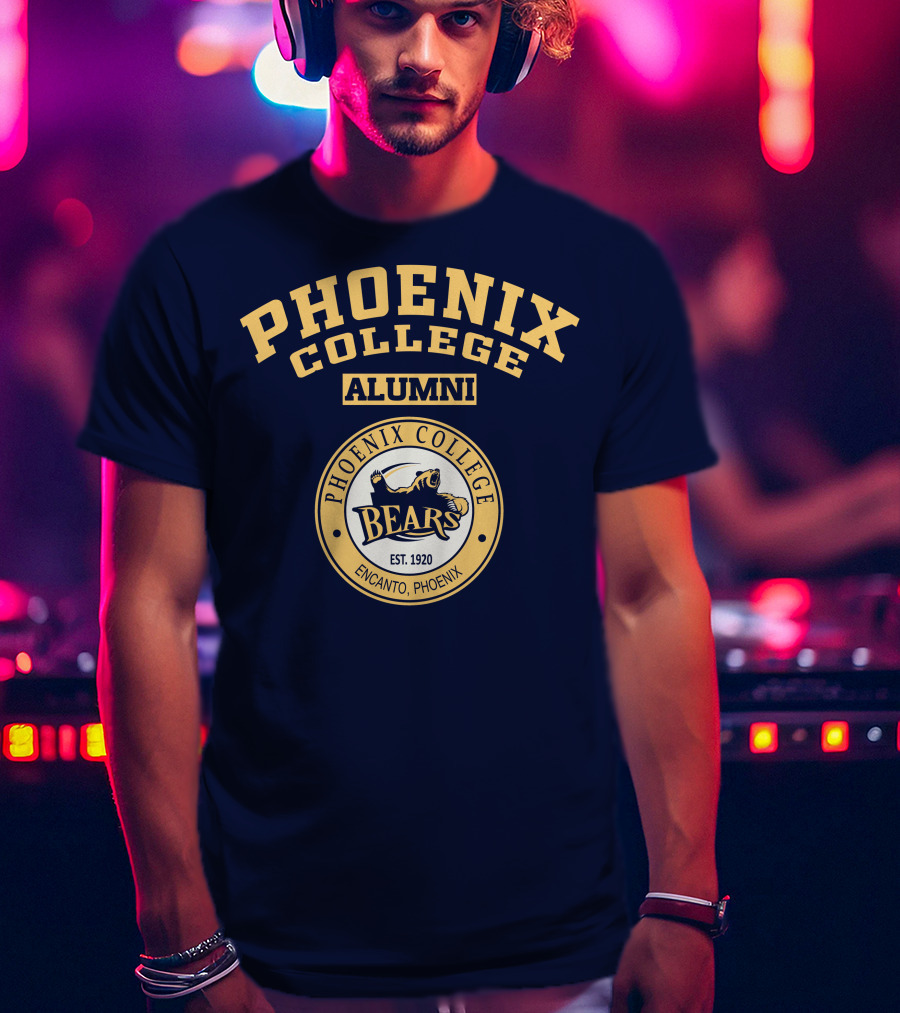 Phoenix College Alumni Bears Est. 1920 Encanto T-Shirt