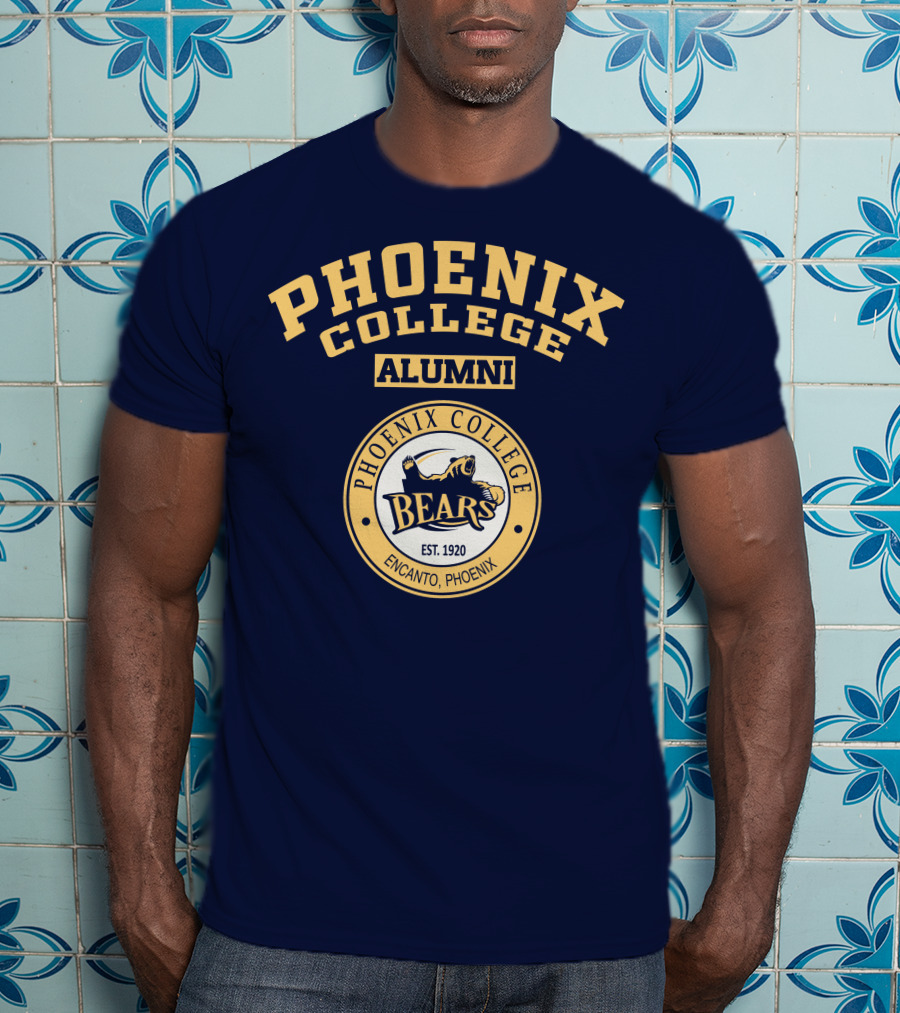 Phoenix College Alumni Bears Est. 1920 Encanto T-Shirt