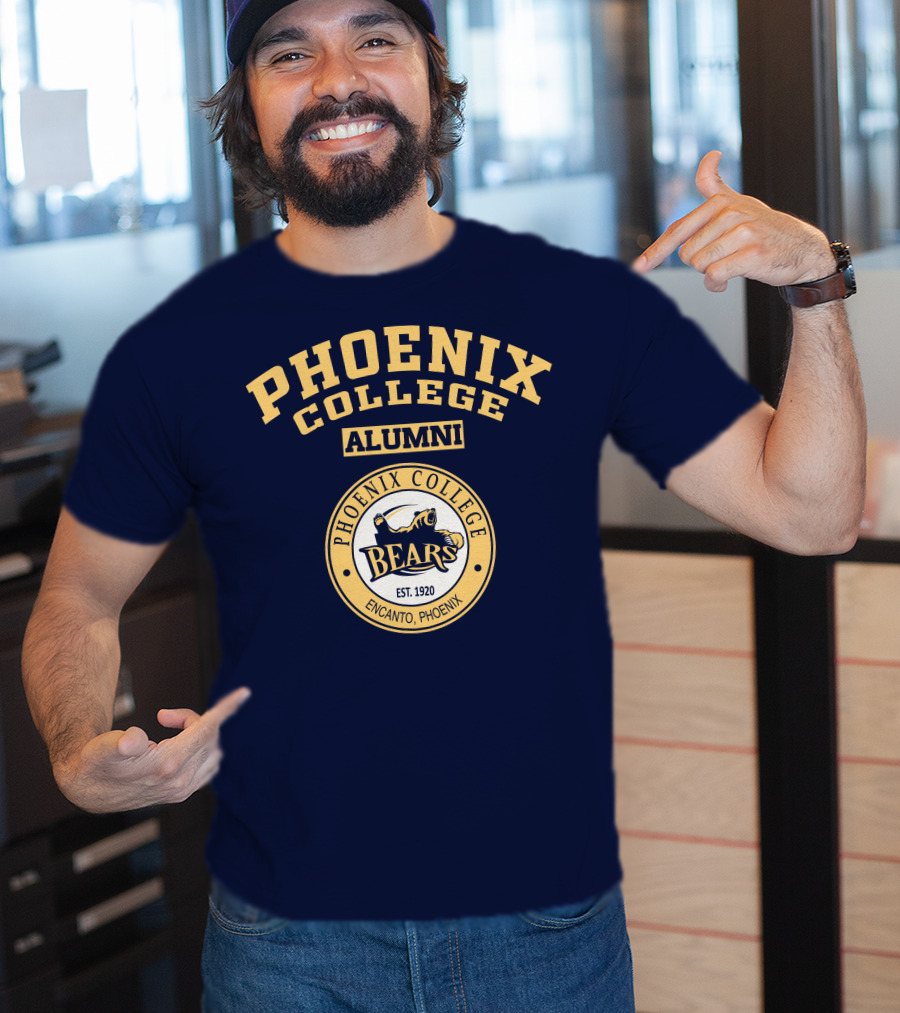Phoenix College Alumni Bears Est. 1920 Encanto T-Shirt
