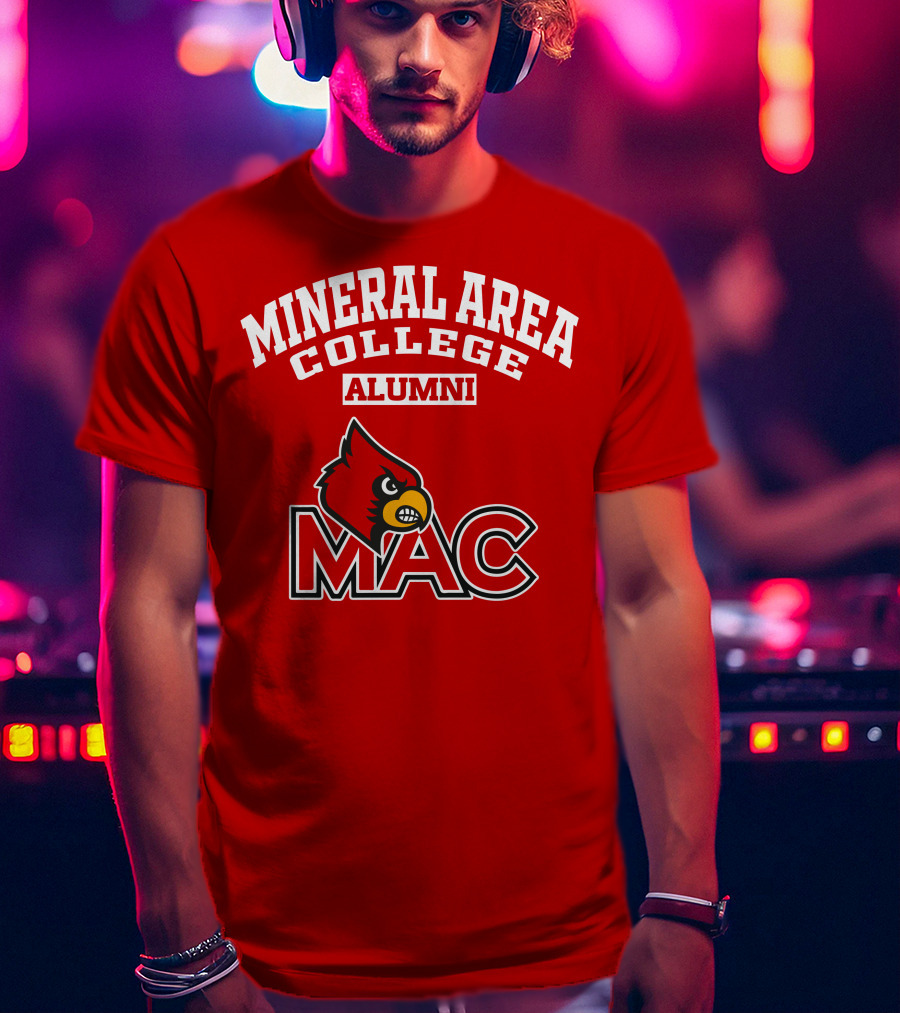 Mineral Area College Alumni Cardinal MAC T-Shirt