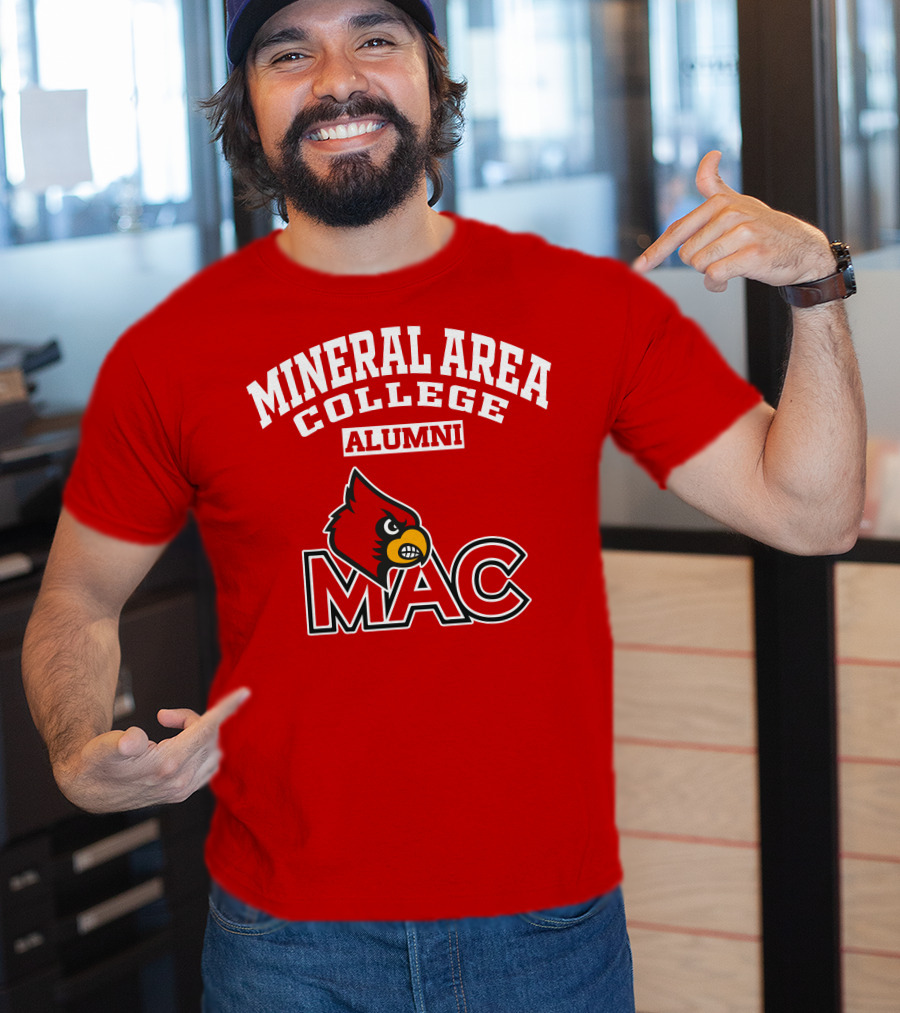 Mineral Area College Alumni Cardinal MAC T-Shirt