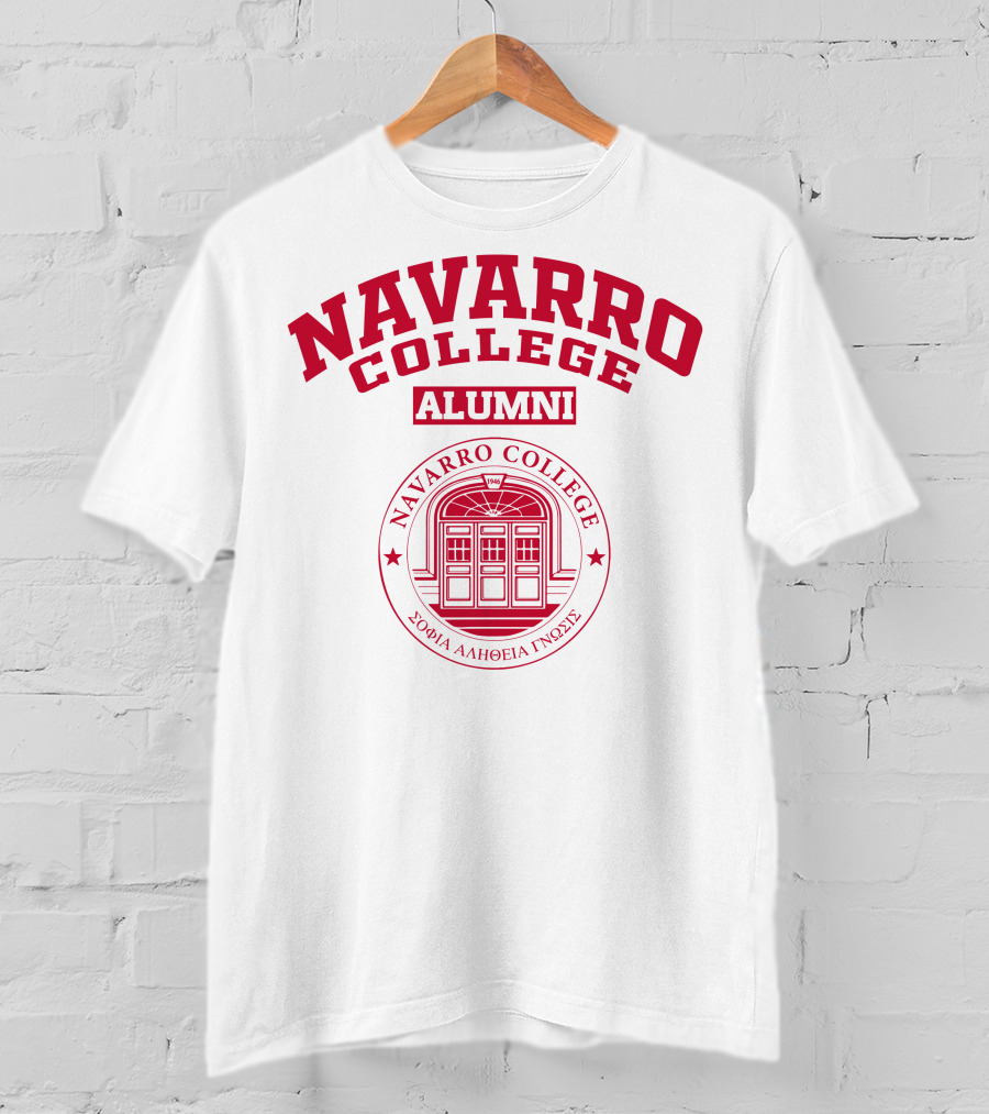 Navarro College Alumni 1959 Emblem ΣΟΦΙΑ ΑΛΗΘΕΙΑ ΓΝΩΣΙΣ T-Shirt