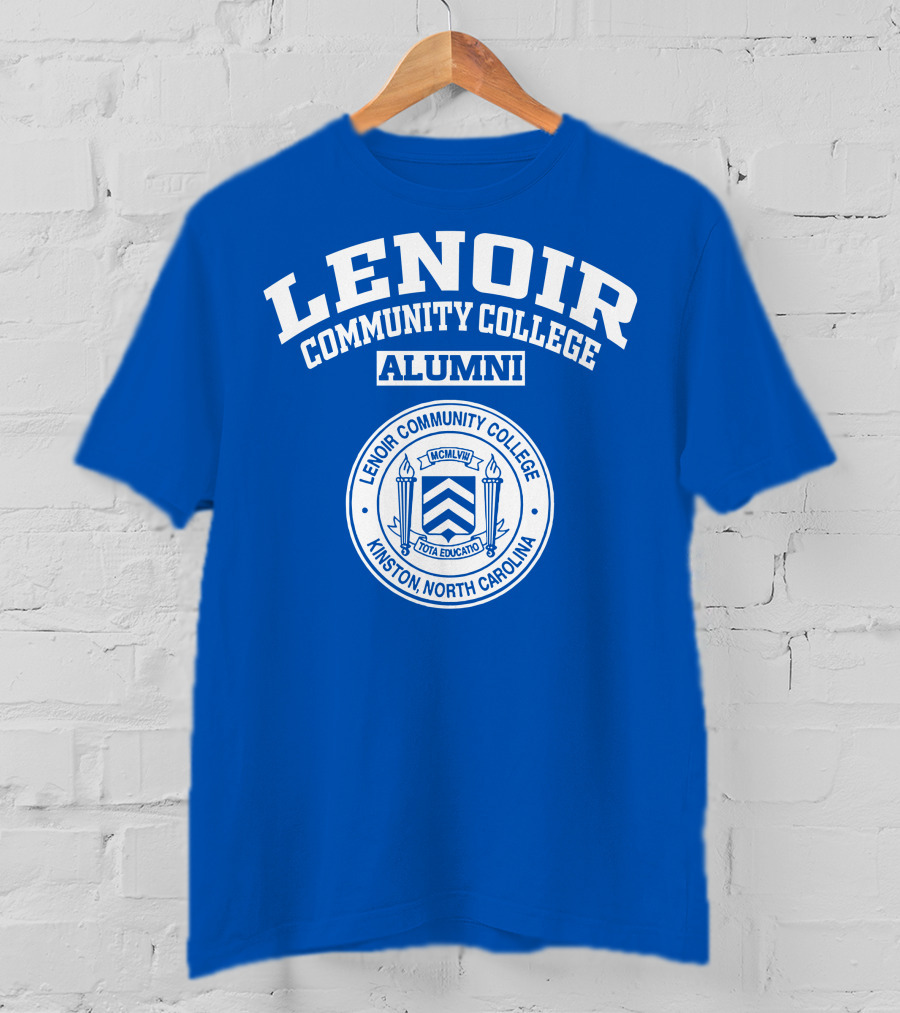 Lenoir Community College Alumni Seal Kinston North Carolina T-Shirt