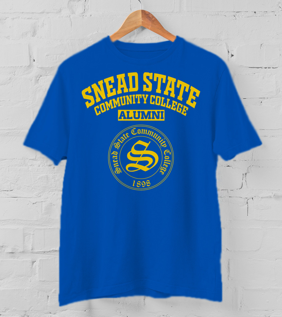Snead State Community College Alumni 1898 Seal T-Shirt