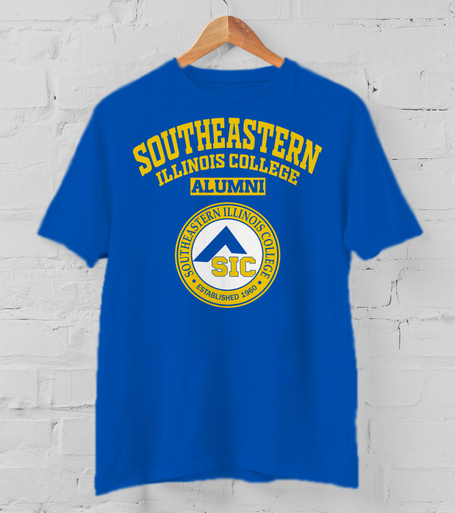 Southeastern Illinois College Alumni SIC Established 1960 Circle T-Shirt