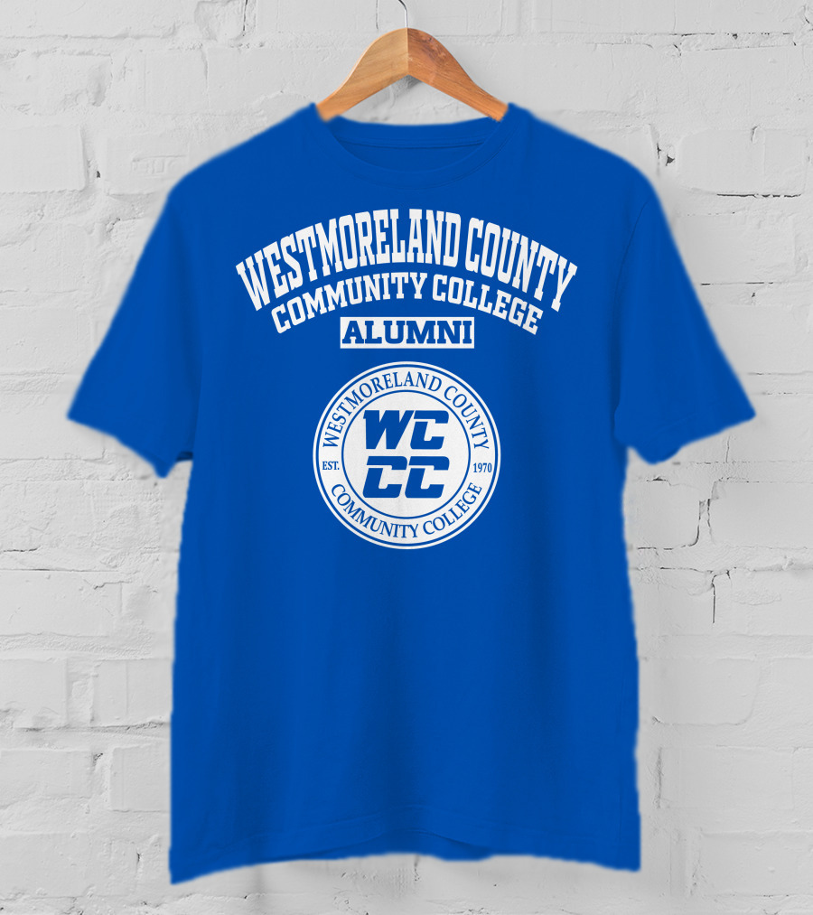 Westmoreland County Community College Alumni WCCC Est. 1970 T-Shirt