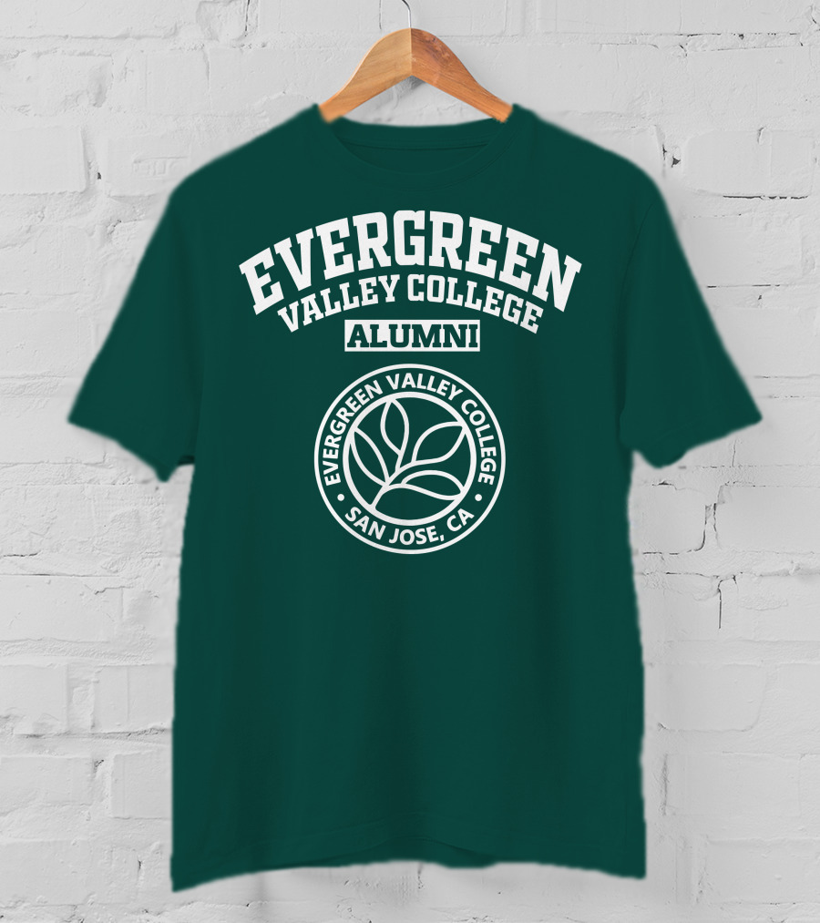 Evergreen Valley College Alumni San Jose CA T-Shirt