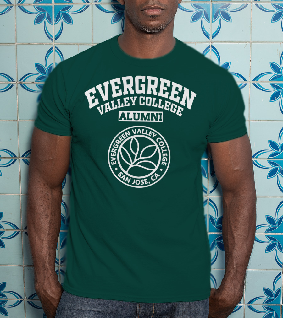 Evergreen Valley College Alumni San Jose CA T-Shirt