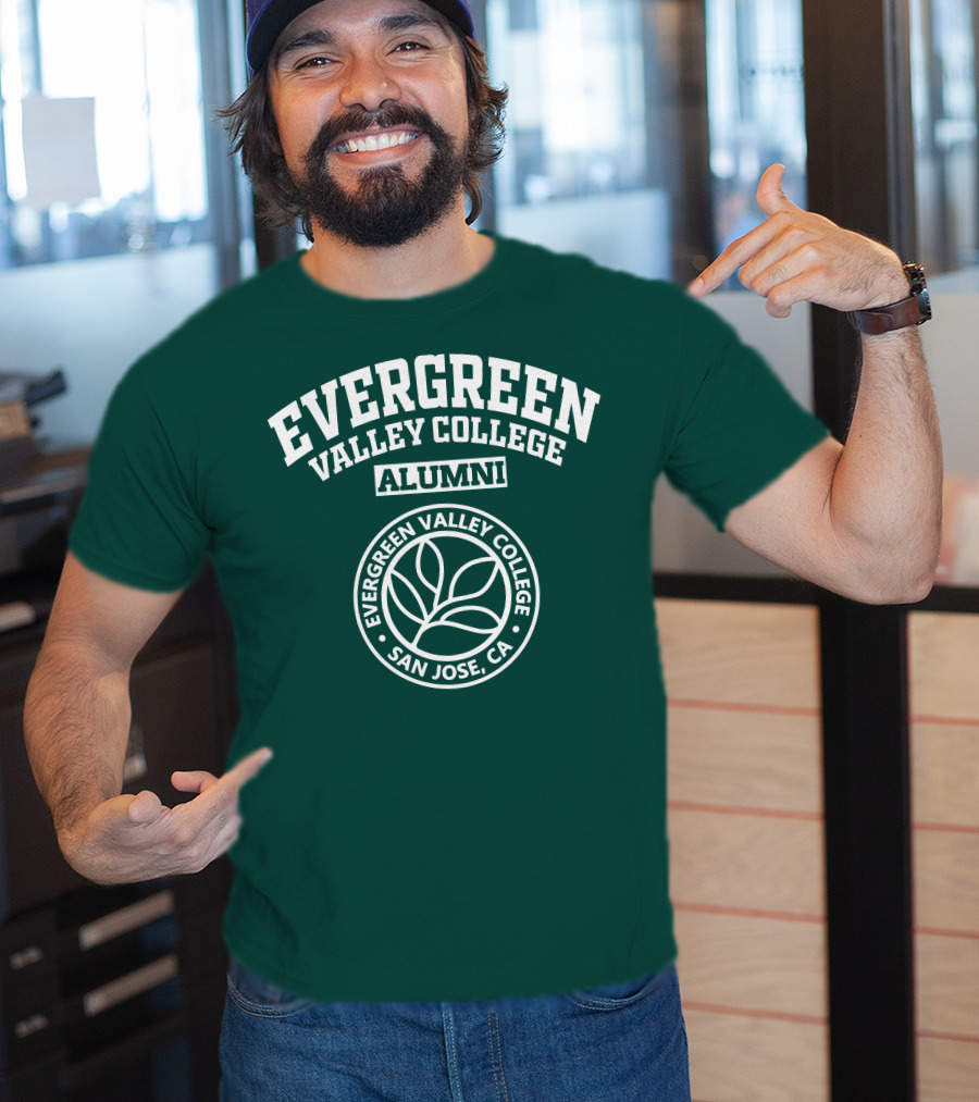 Evergreen Valley College Alumni San Jose CA T-Shirt