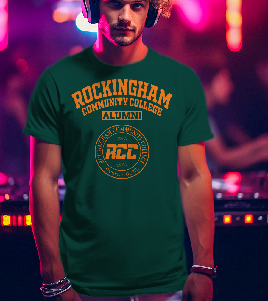 Rockingham Community College Alumni RCC Wentworth NC Est. 1966 T-Shirt