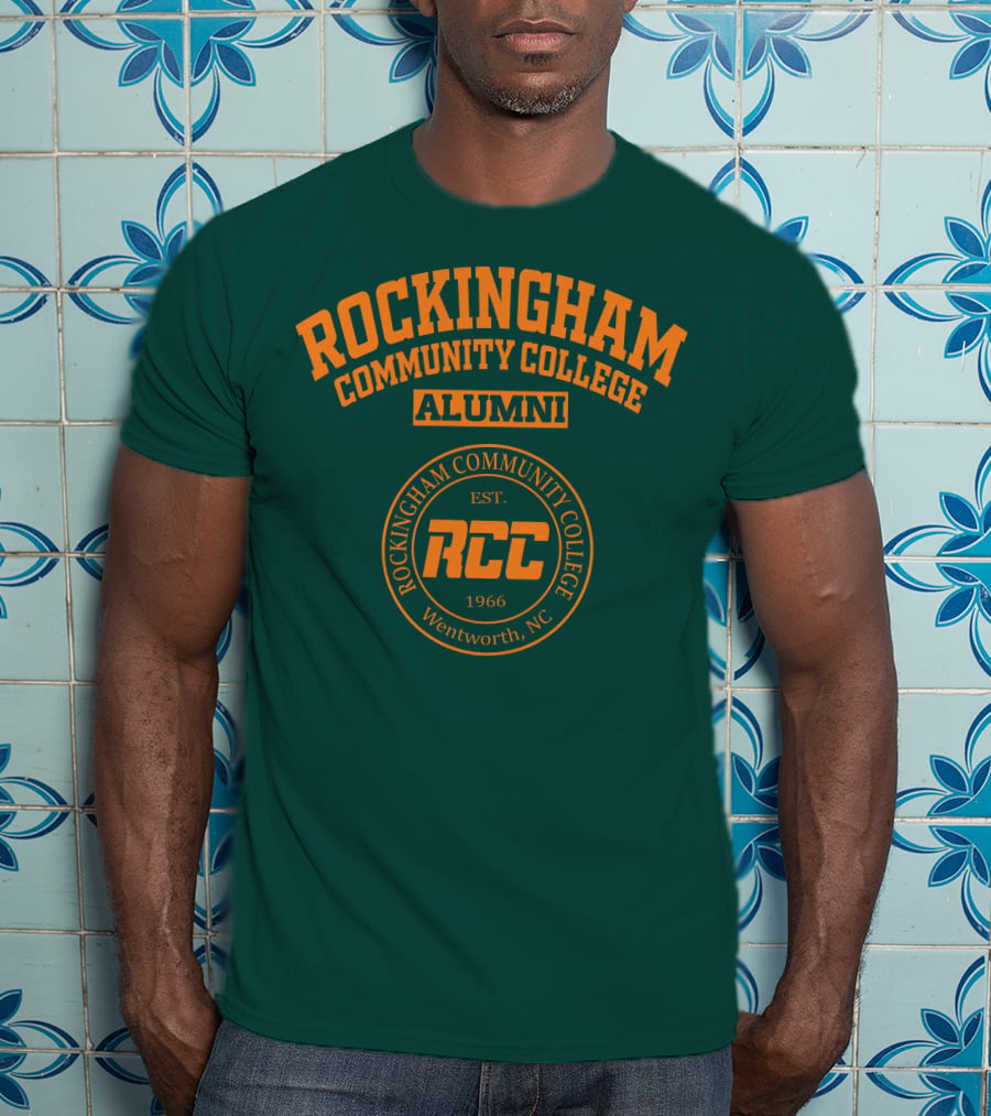 Rockingham Community College Alumni RCC Wentworth NC Est. 1966 T-Shirt