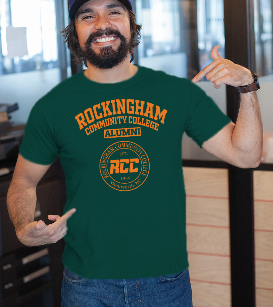 Rockingham Community College Alumni RCC Wentworth NC Est. 1966 T-Shirt