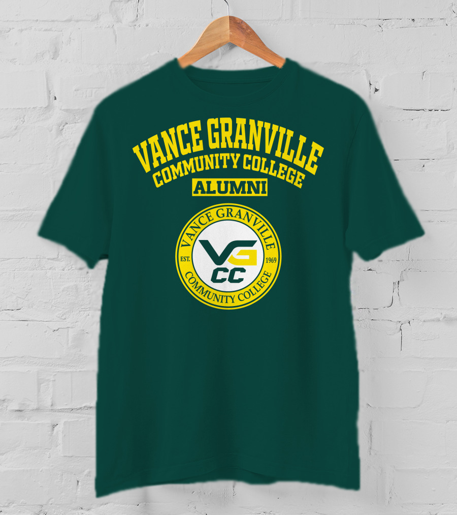 Vance Granville Community College Alumni VGCC Est 1969 T-Shirt