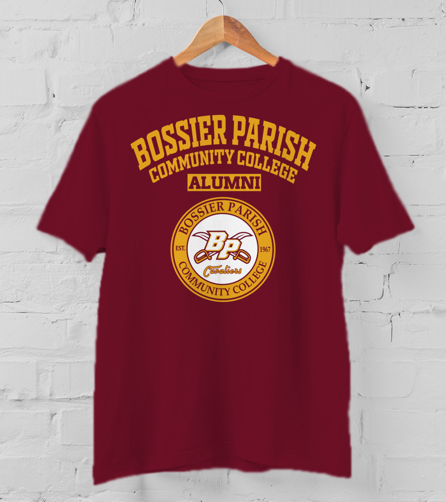 Bossier Parish Community College Alumni BP Cavaliers Est. 1967 T-Shirt