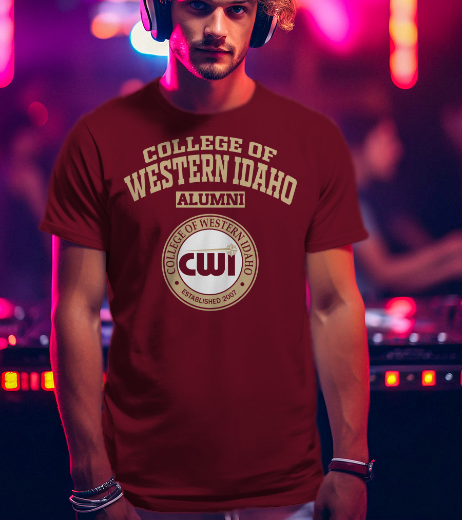 College Of Western Idaho Alumni Established 2007 CWI T-Shirt