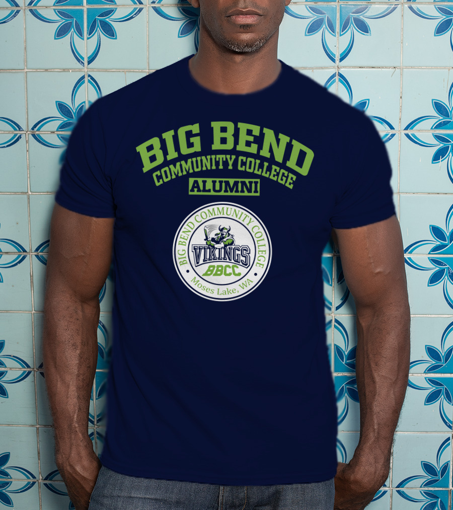 Big Bend Community College Alumni Vikings BBCC Moses Lake WA T-Shirt