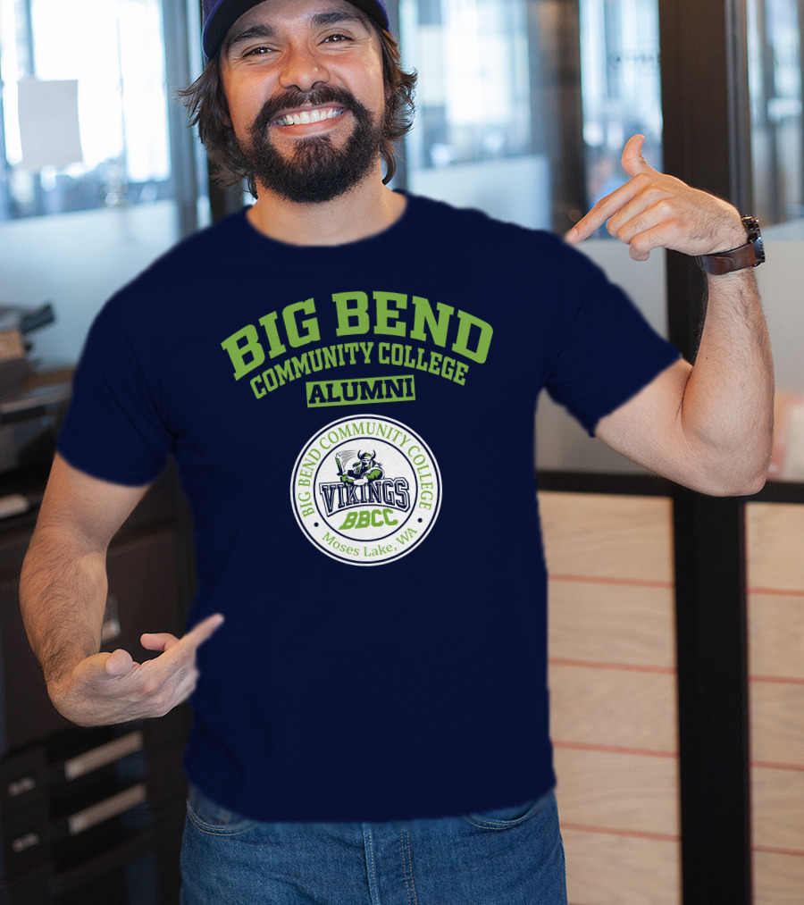 Big Bend Community College Alumni Vikings BBCC Moses Lake WA T-Shirt