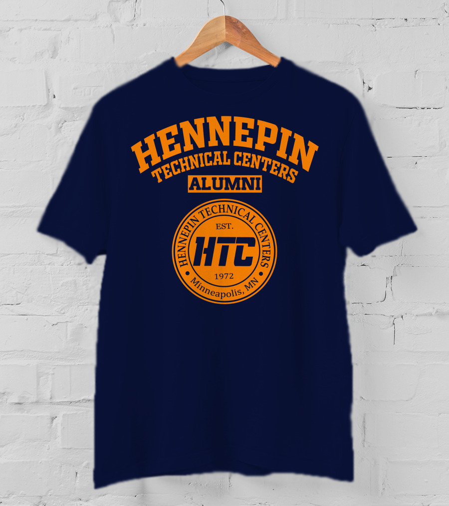 Hennepin Technical Centers Alumni HTC Est. 1972 Minneapolis MN T-Shirt