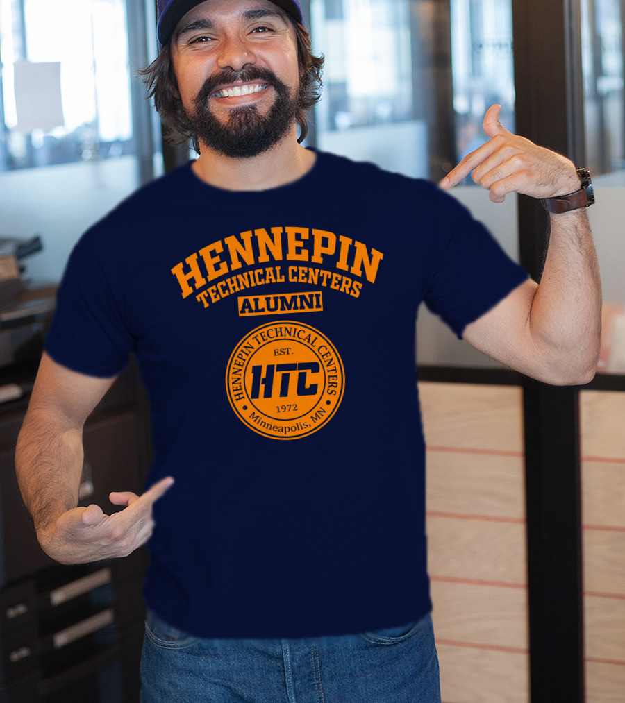 Hennepin Technical Centers Alumni HTC Est. 1972 Minneapolis MN T-Shirt
