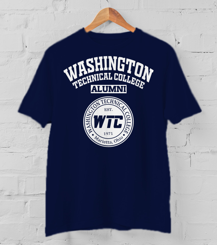 Washington Technical College Alumni WTC Marietta Ohio 1971 T-Shirt