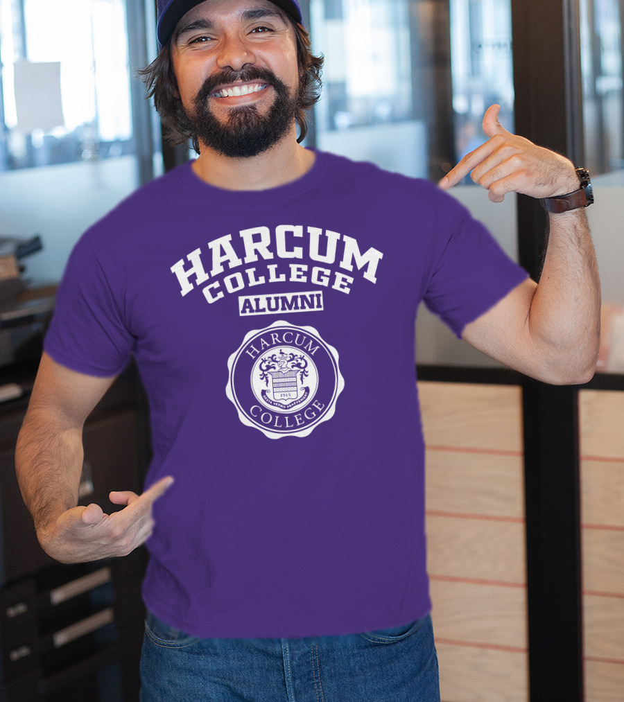 Harcum College Alumni 1915 Seal Purple T-Shirt